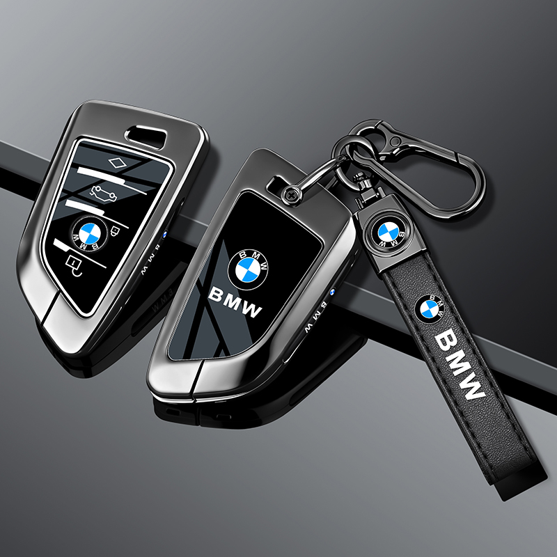 适用宝马X3钥匙套X5/X1三系五系新款刀锋530/i3/325li/330li/x2壳