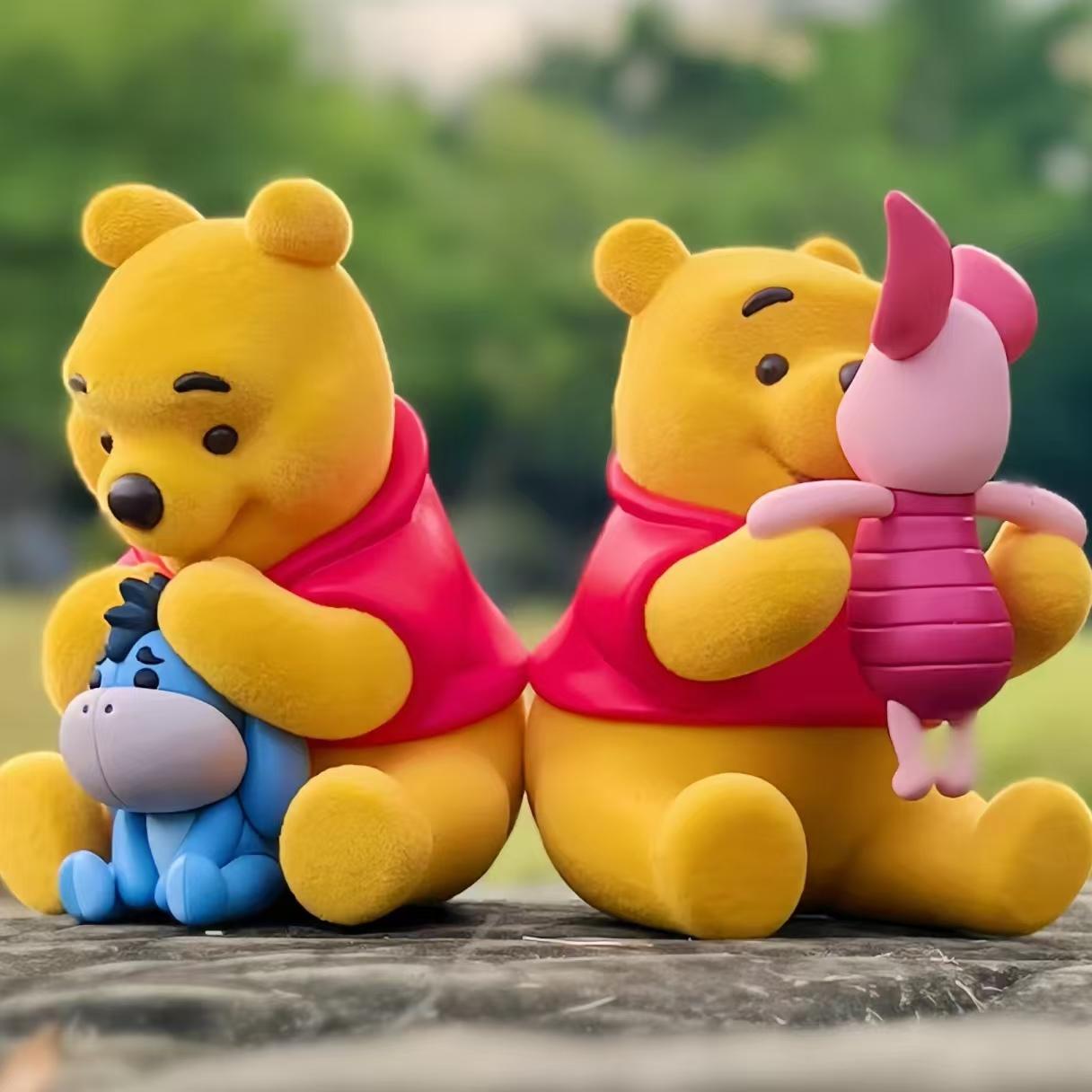 正版52TOYS无忧无虑的小熊维尼系列潮玩手办公仔盲盒桌面摆件礼物
