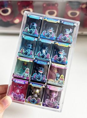 正版简动星际宝贝米粒公仔史迪仔盲盒第一弹潮玩萌粒摆件周边礼物