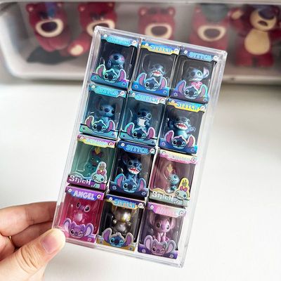 正版简动星际宝贝米粒公仔史迪仔盲盒第一弹潮玩萌粒摆件周边礼物