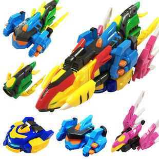 猪猪侠之超星飞船萌宠变形玩具超新飞船舰队回力五合体阿五铁拳虎