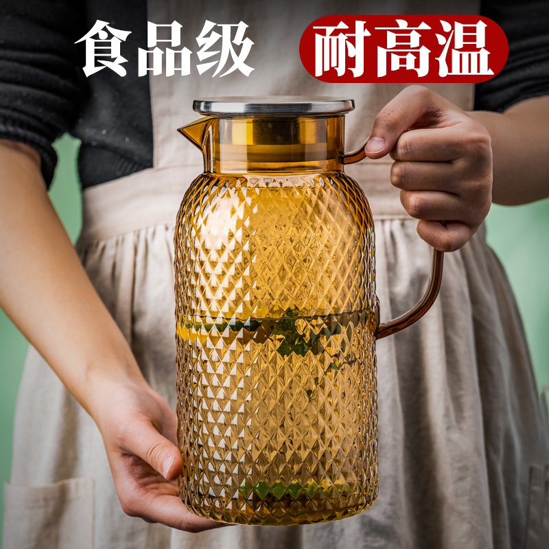 【加厚亚克力】饭店用扎壶泡茶壶