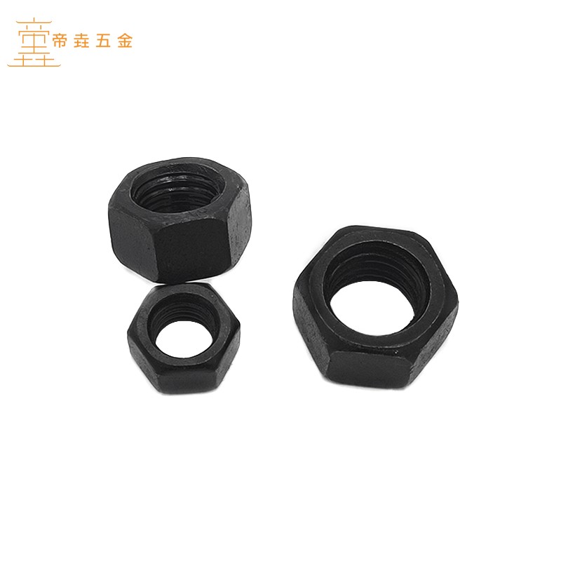 高强度8级发黑螺母GB61708级螺母8.8级六角螺母螺丝帽M5-6-10--56