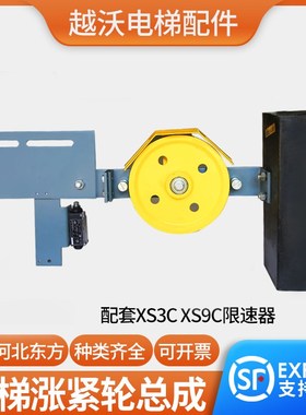 电梯底坑张紧装置/河北东方限速器张紧轮XS3C/XS9C涨紧轮电梯配件