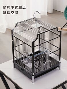 鸟笼鹦鹉笼虎皮玄凤专用笼牡丹鸟笼大全文鸟绣眼豪华别墅八哥笼子