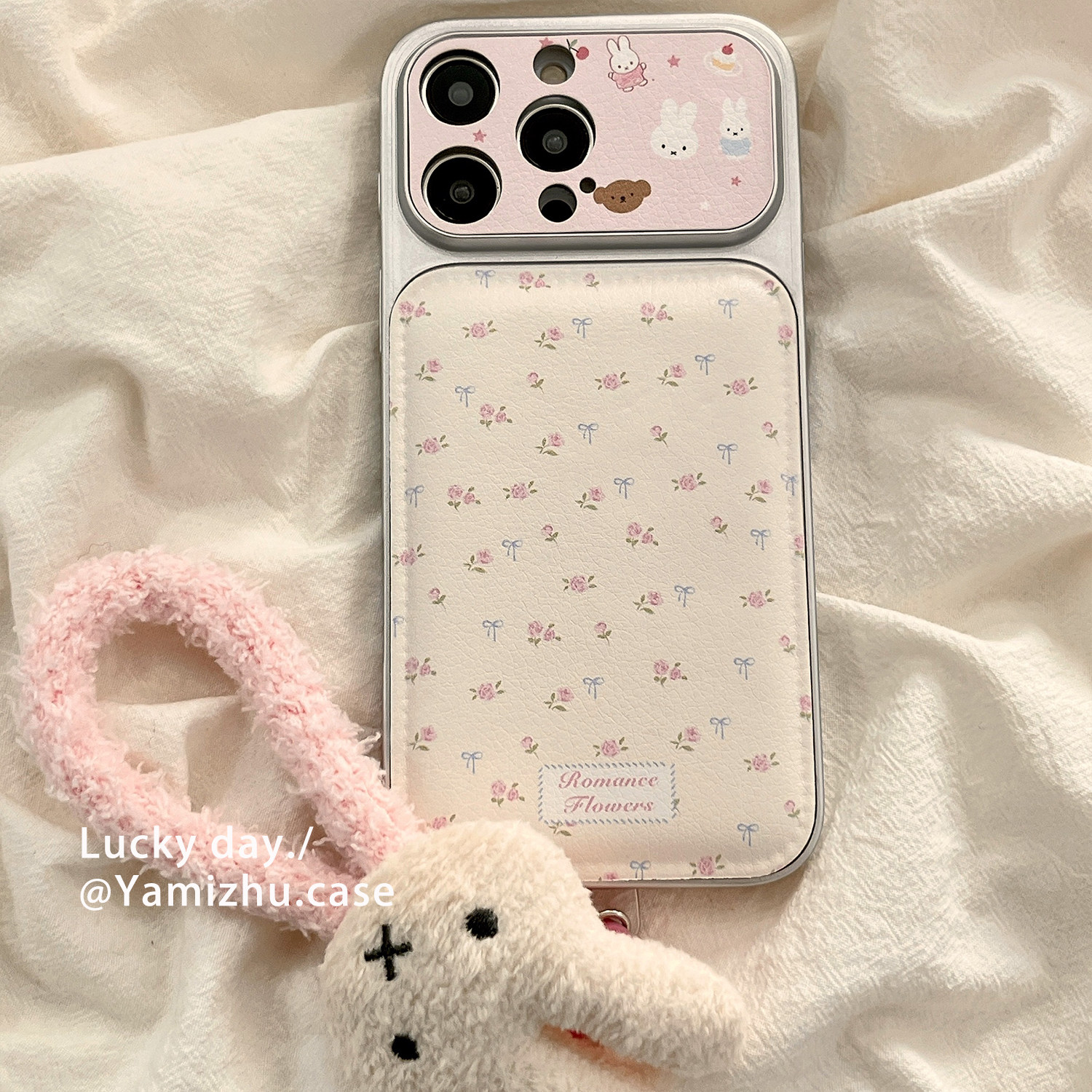 小香风碎花蝴蝶结带挂绳适用苹果17PRO手机壳iPhone16ProMax新款15pro女款小众13硅胶14防摔全包韩系保护套软,3C数码配件,手机保护套/壳,淘宝优惠券,粉丝福利购,淘宝优惠卷