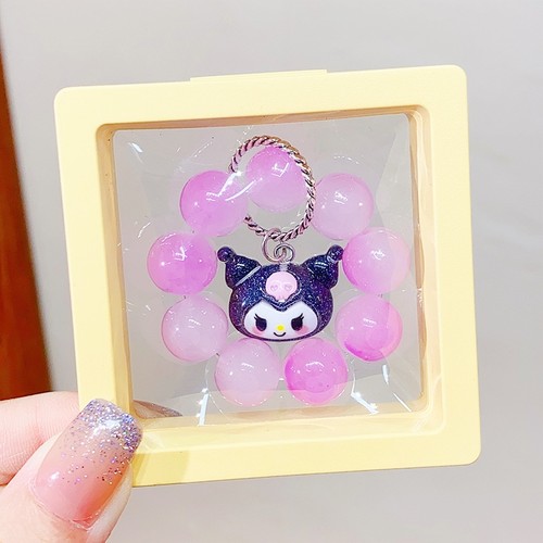 手饰品手捻串珠库洛米可爱绕指柔