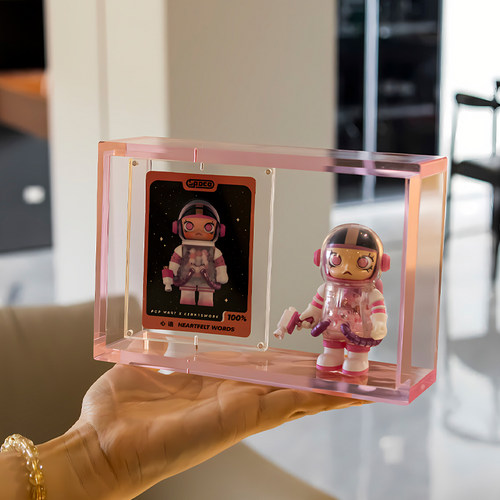 京极尼泡泡玛特盲盒亚克力展示架