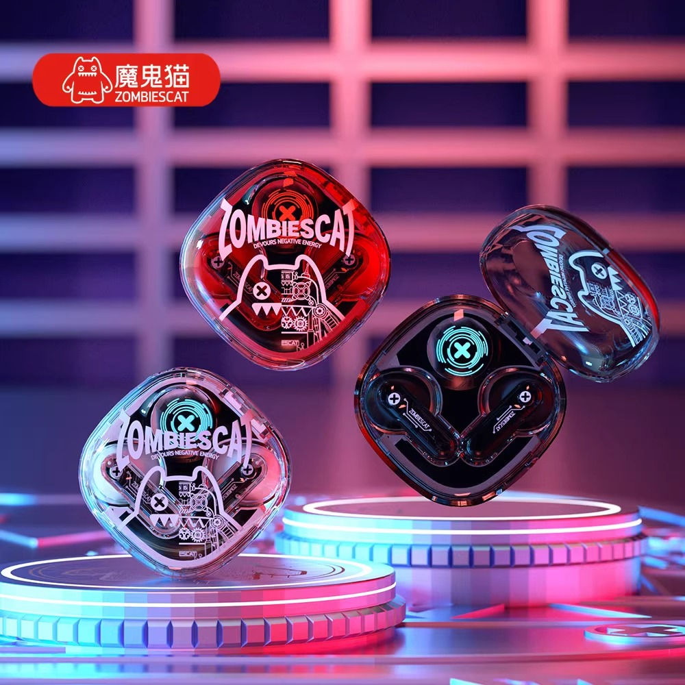 魔鬼猫B2蓝牙耳机新款2025无线适用苹果小米游戏运动降噪入耳式