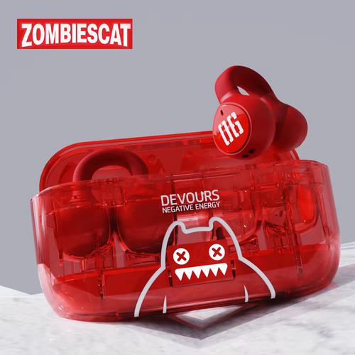 【人气爆款】魔鬼猫S4耳机耳夹式