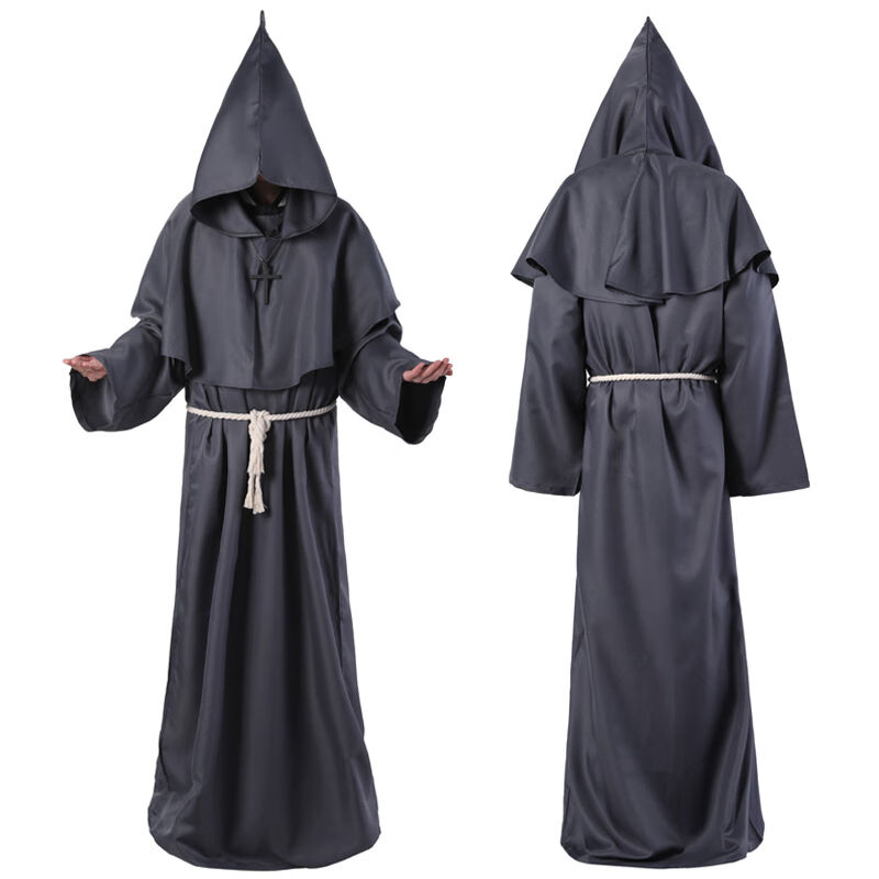舒裟（ZUMKSAY）巫师牧师COS万圣节死神长袍cosplay角色扮演修道