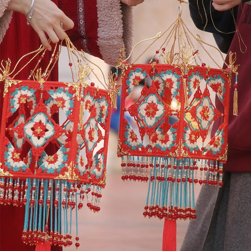 喜物语灯笼手工diy材料包