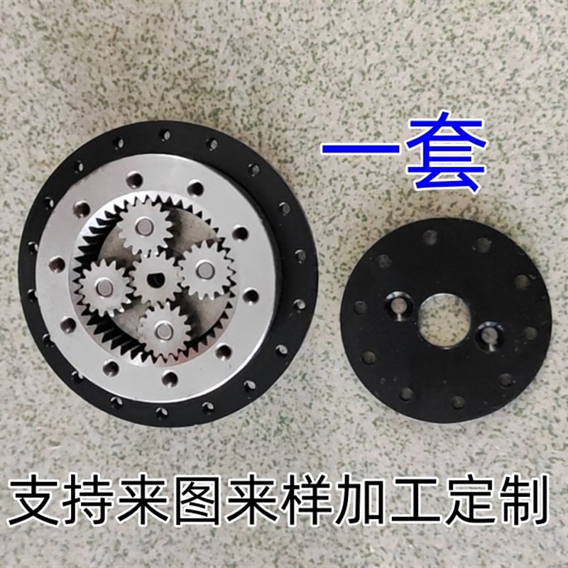 行星减速箱0.6模15齿D孔齿轮组小模数正直齿轮现货可订做