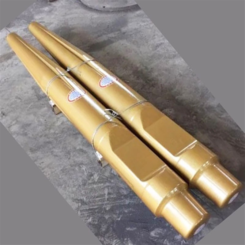 挖机破碎锤钎杆45/53/68/100/140炮头75加长耐磨炮钎60钢钎70炮针