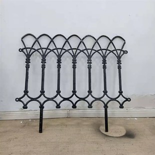 铸铁草坪护栏绿化带隔离栅栏花园矮围墙庭院花坛栏杆铁艺篱笆围栏