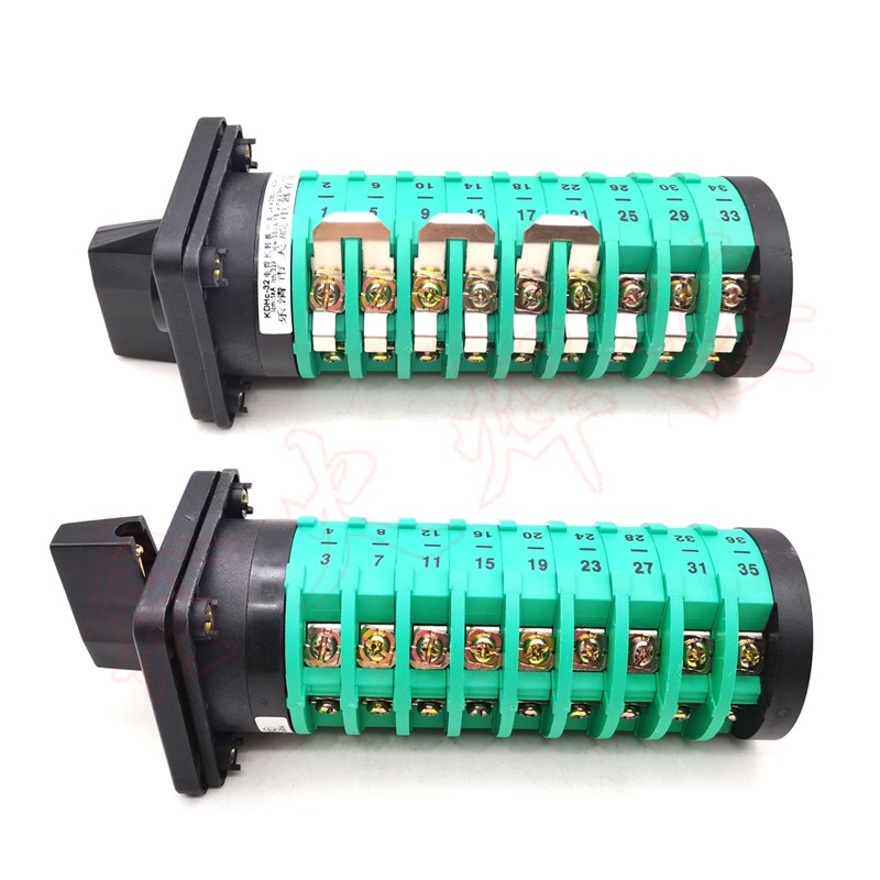 抽头二保焊接机 转换开关 KDHc-32 5X12-9 O 气保焊12档9节组合开