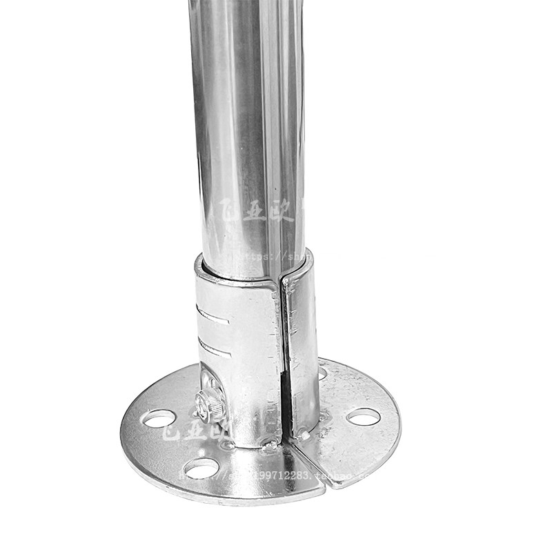 精益管连接件镀铬金属接头现货钢塑复合管紧固夹头不锈钢线棒配件