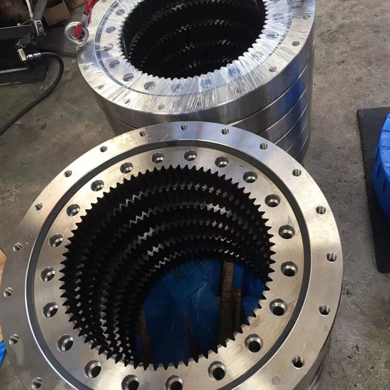 内齿回转支承轴承工业旋转精密型转盘回转轴承吊机微挖吊塔机轴承