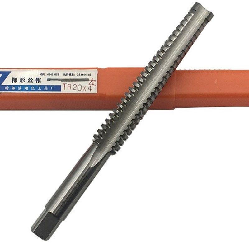 左牙T型螺纹机用丝锥梯型反牙丝攻TR10tR12T16t20T28T36X5X4X3X2