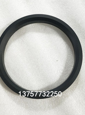 改性四氟碳纤维黑色密封圈Q4t1/47浮动固定球阀DN100阀座高温垫12