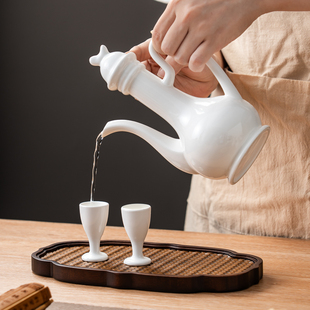 分酒器仿古宫廷中国风家用酒具高脚黄白酒杯酒盅复古白酒酒具套装