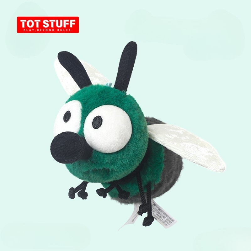 绿豆苍蝇毛绒玩具娃娃玩偶抱枕女生睡觉女孩生日礼物