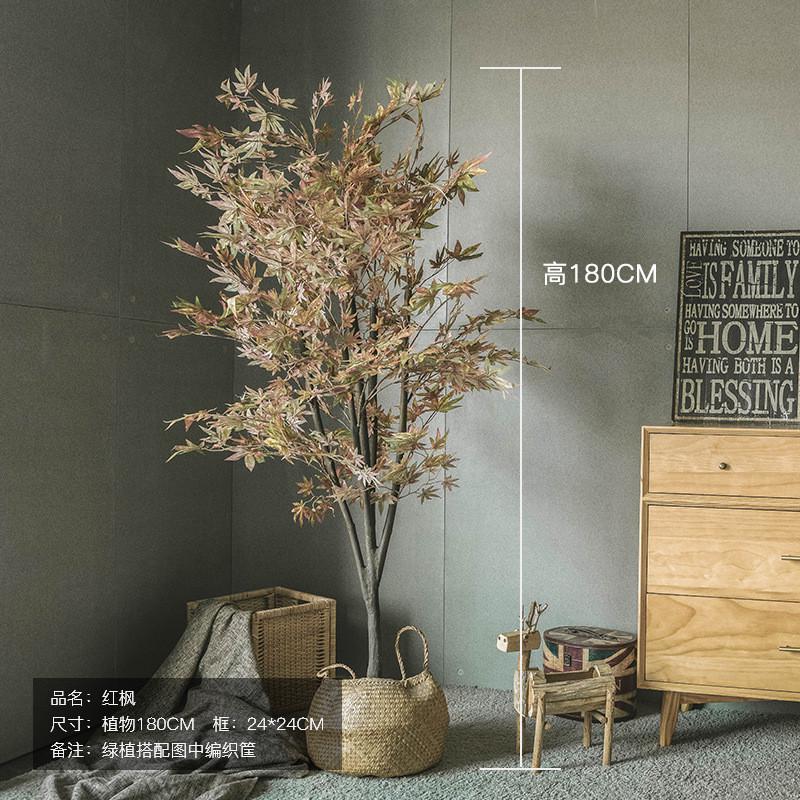 仿真植物装饰花软装大型懒人绿植北欧盆栽落地假树客厅琴叶榕绿植