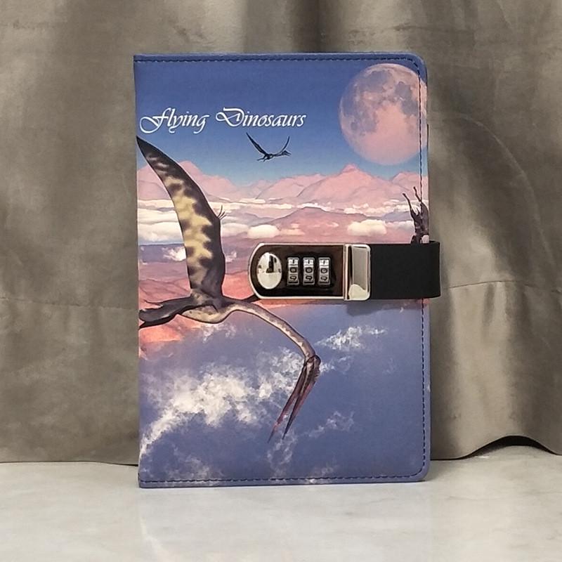 密码本小学生带锁日记本创意笔记本子记事本手帐本精致高级记录本