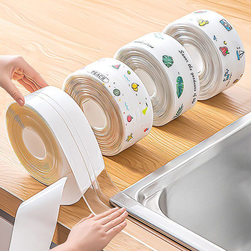 新款家用美缝贴防霉防水胶带厨房防潮厨卫水槽缝隙马桶条浴室墙角