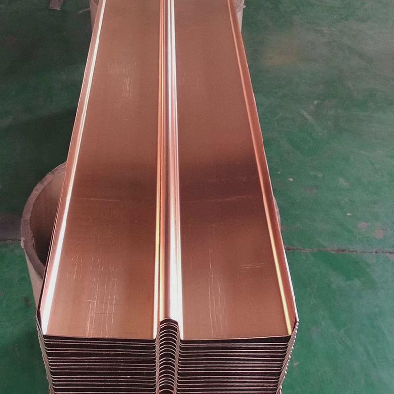 紫铜止水板止水铜片W/U/V型止水板T2防水板水利水电工程用