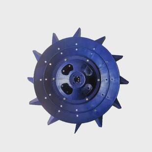 水车式新胶增氧机叶轮增氧机配件叶轮叶轮塑料增氧机鱼塘增氧机