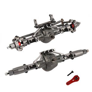 1:10AxiaSCX10金属前后桥仿真攀爬车金属配件车桥总成D90越野车