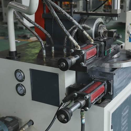 供应单头缩管机钢管圆管不锈钢管缩管机设备全自动缩口机厂家