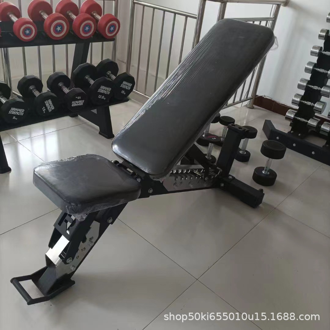 专业多功能哑铃凳新款运动健身凳可调节折叠卧推凳哑铃健身器材厂