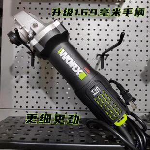 士威克正品 wu800x角磨机850w大功率wu818切割机手磨机万用打磨机