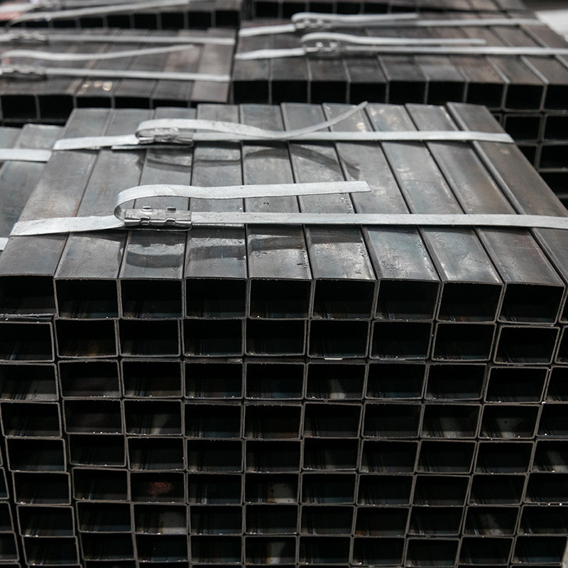 厂家供应q235矩形管小口径无缝方建筑管矩幕墙用冷轧黑退方管