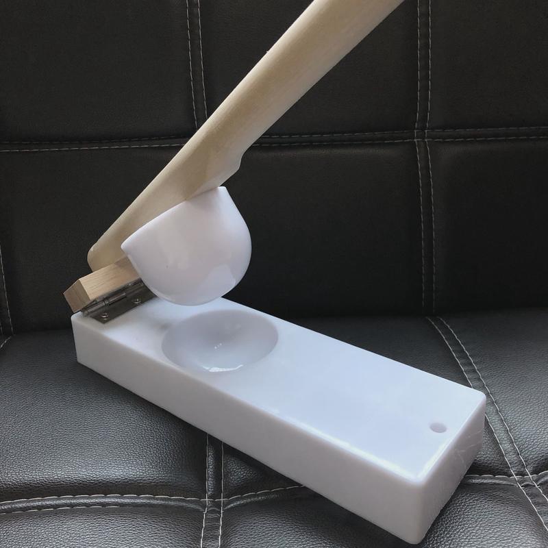 压雪媚娘皮粿皮糍粑皮包子皮饺子皮清明艾叶果皮模句压皮神姜武