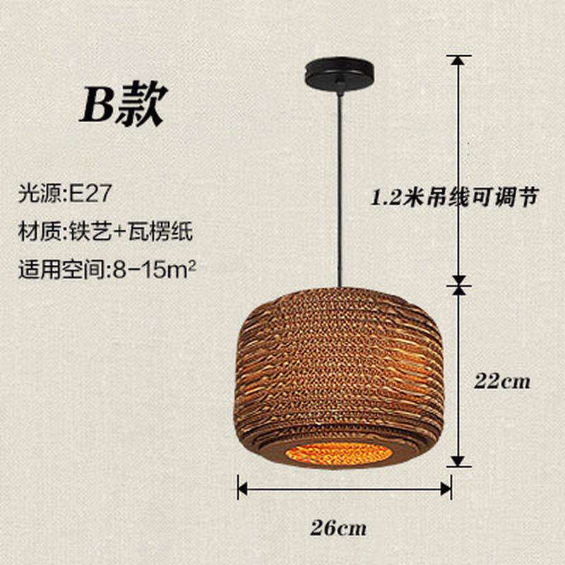 北欧复古艺术餐厅吊灯创意个性吧台咖啡厅蜂窝裸蛹吊灯工程设计灯