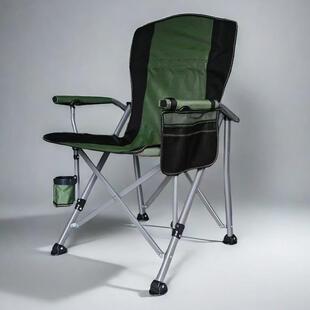 户外折叠大号椅子便携式靠背扶手导演椅承重高野营车载沙滩钓鱼椅