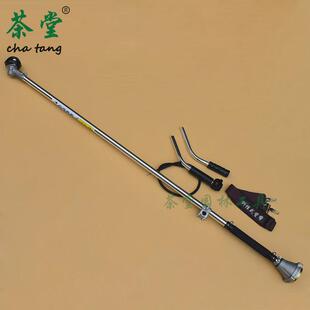 背负式割草机操作杆操作挂式割草机工作杆总成割灌机侧杆铝管杆子