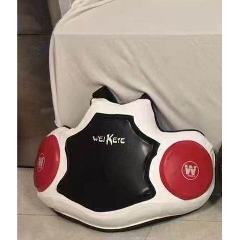 供应拳击腰靶格斗泰拳散打自由搏击护腰护腹加厚保护训练护具