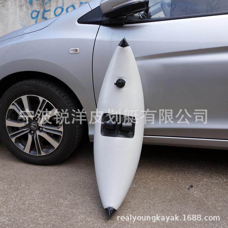 新款畅销皮划艇充气浮筒平台舟浮桶单色浮力大钓鱼艇浮筒