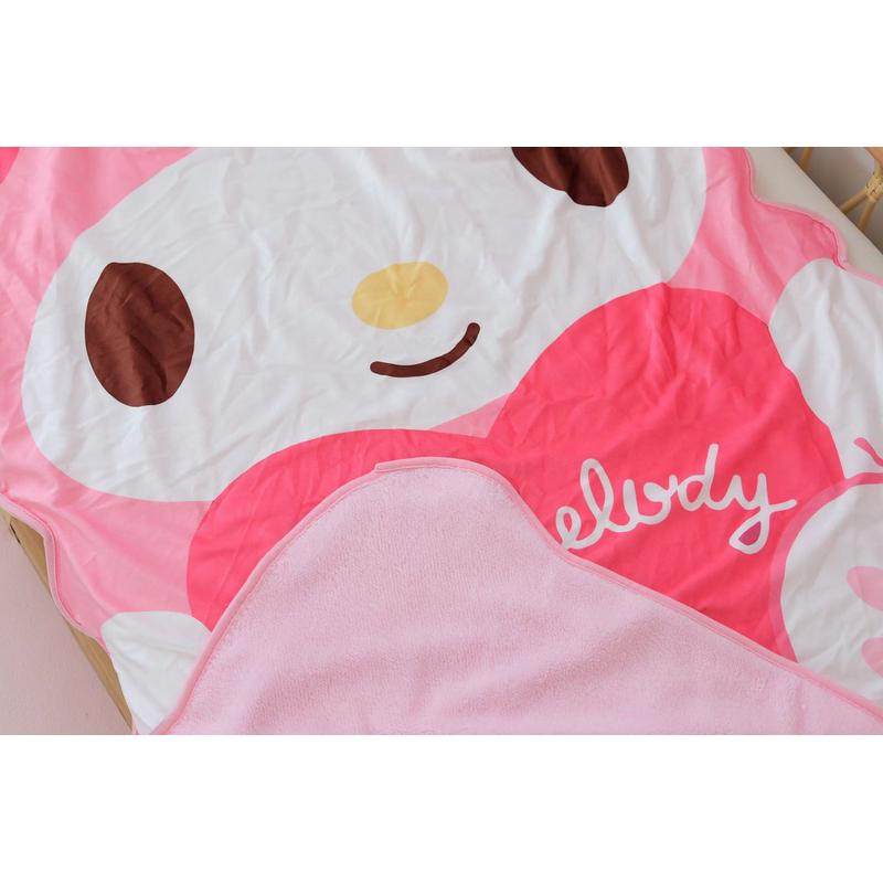 日式卡通可爱美乐蒂大耳狗丑鱼毛毯办公室子儿童空调被午睡盖毯子,床上用品,休闲毯/毛毯/绒毯,淘宝优惠券,粉丝福利购,淘宝优惠卷