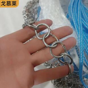 抛网手撒网手抛网专用飞盘撒网大飞盘撒网铅坠老式