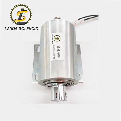 兰达TU4875T圆管电磁铁12v24v螺线管电磁铁机械设备推拉电磁铁