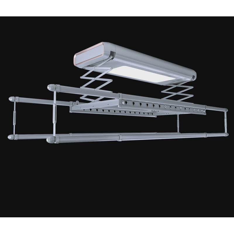 电动晾衣架智能遥控自动升降隐藏式晾衣机隐形嵌入家用阳台