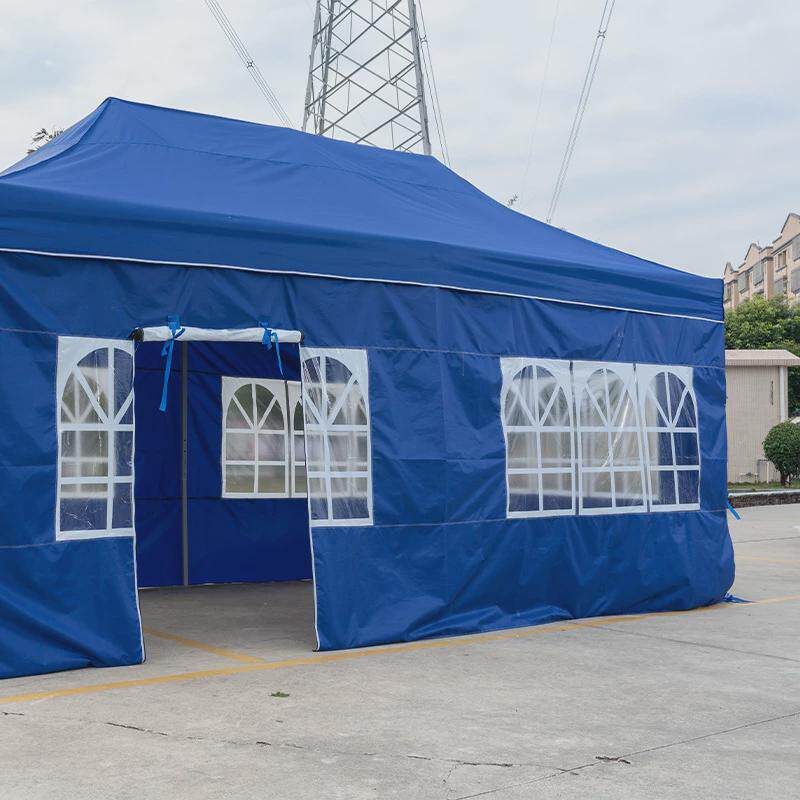 户外帐篷展示广告帐篷3*6折叠帐篷四面罗马透明围布帐篷应急帐篷