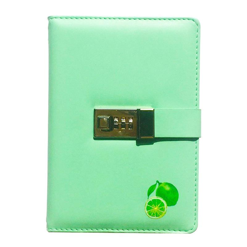 2025年平裝笔记本A5复古密码记事本错题活页日记本个性企业定制