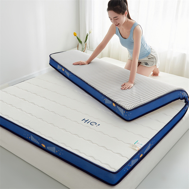 58n家用软垫乳胶床垫记忆棉卧室加厚折叠高密度榻榻米海绵垫褥子