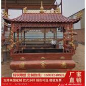 寺院铁香炉厂家生产长方形铸铁香炉户外仿古焚香烧纸化宝香炉